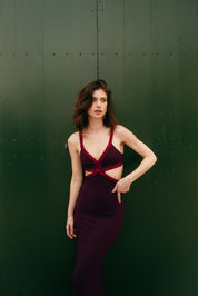 Ariete Dress Prugna