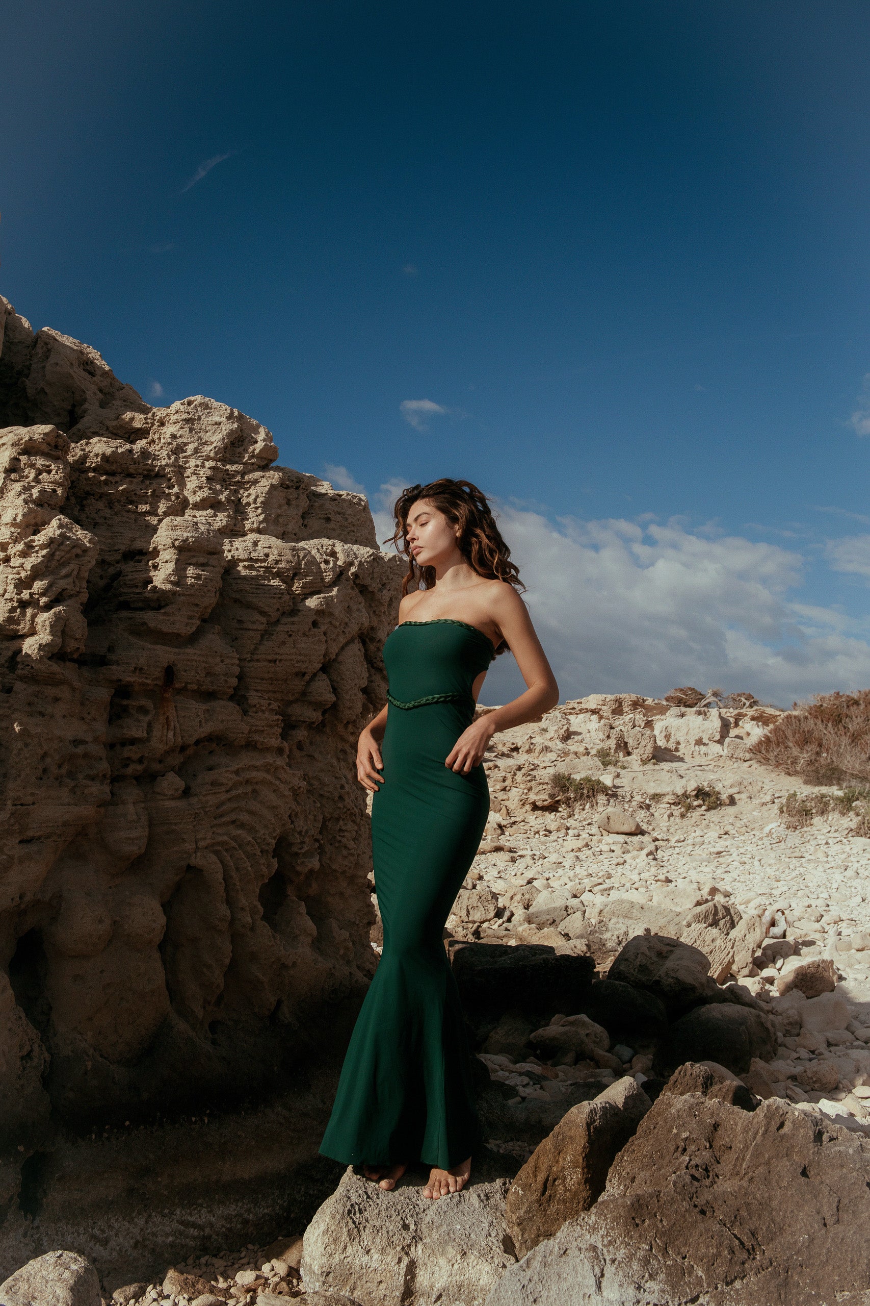 Bilancia Dress Verde
