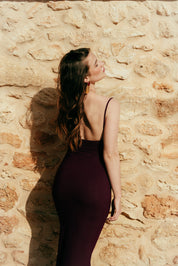 Leone Dress Prugna