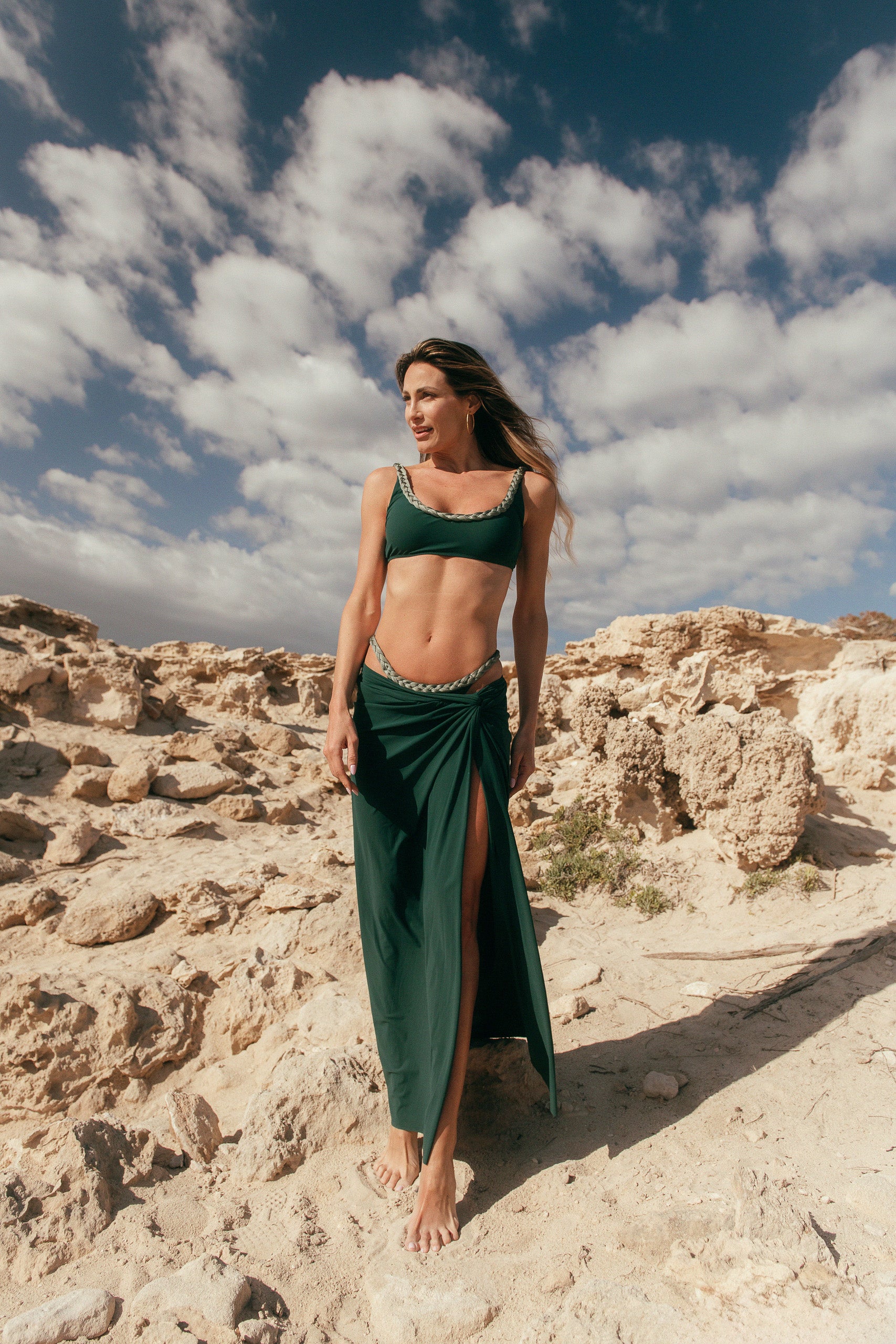 Pareo Lungo Verde
